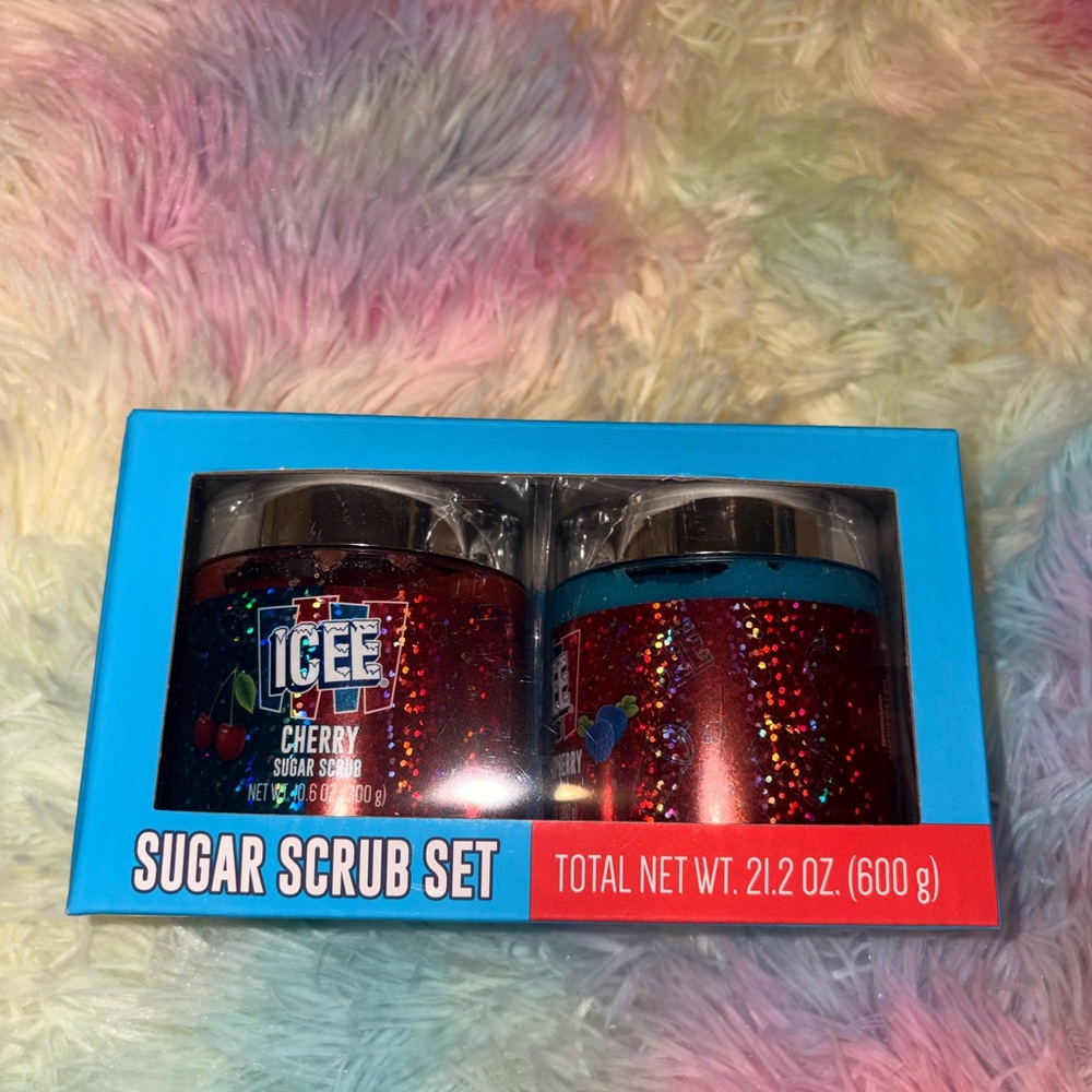 ICEE Cherry Sugar Scrub Set
